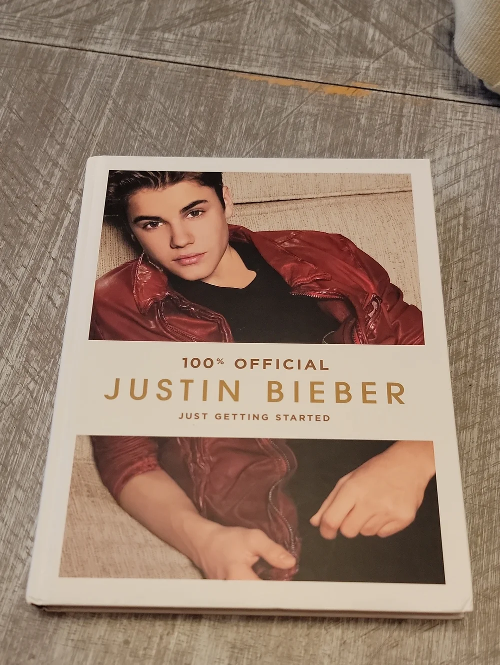 Justin Bieber Just Getting Started Book